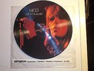 Picture LP NICO - Live In Denmark (Ex Velvet Underground) RARE UK 1983 NM Avantg