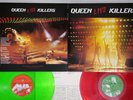 QUEEN LIVE KILLERS EMI P-5567/8E Japan Clear Color Vinyl Vinyl 2LP