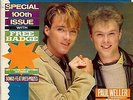 Gary & Martin Kemp on Smash Hits Magazine Cover 1982    Dexys Midnight Runners