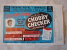 CHUBBY CHECKER, BROOK BROS, SUSAN SINGER original Sept 1962 Norwich flyer