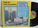 RARE GOSPEL LP - THE WORLD'S GREATEST GOSPEL SHOW LIVE FORD AUDITORIUM 2 Shrink