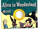 ROSEMARY CLOONEY - ALICE IN WONDERLAND 7/45 EP USA PS 1951 WALT DISNEY VERY RARE