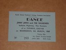 Jimmy James & Vagabonds 1969 Concert Ticket
