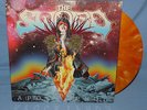 THE SWORD Apocryphon LP 2012 Metal FLAME ORANGE SWIRL VINYL VG-
