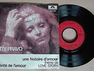 PATTY PRAVO-UNE HISTOIRE D'AMOUR/LA VERITE DE L'AMOUR-45 GIRI  FRANCIA-RARO