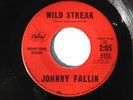 rockabilly Johnny Fallin promo 45 Capitol record#4283 wild streak rare 1959 VG++
