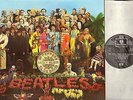 THE BEATLES sgt pepper's lonely hearts club band LP EX+/EX- PCS 7027 uk 1980s