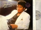 MICHAEL JACKSON thriller LP EX-/VG EPC 85930 with lyric inner europe epic 1982
