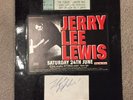 Jerry Lee Lewis Ticket And Autograph