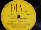 CHARLIE PARKER SEPTET WITH MILES DAVIS ON DIAL RECORDS 1946 78RPM 1004A/1003B