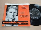 EDDIE COCHRAN - NEVER TO BE FORGOTTEN RARE 1962 LIBERTY PICTURE SLEEVE EP EX