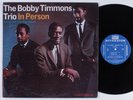 BOBBY TIMMONS TRIO In Person RIVERSIDE LP VG++ mono