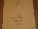 Incredible String Band 1968 Tour Programme
