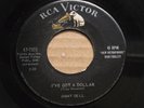 WILD ROCKABILLY 45 - JIMMY DELL - I'VE GOT A DOLLAR / RAINBOW DOLL - RCA VICTOR
