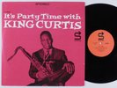 KING CURTIS It's Party Time With King Curtis STATUS LP VG+