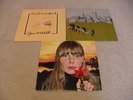 JONI MITCHELL - CLOUDS/COURT & SPARK/HISSING OF SUMMER LAWNS 3 X LP BUNDLE EX