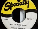 Johnny Flamingo / Rare R&B Soul 45 / Paradise Hill / Will She Think Of Me