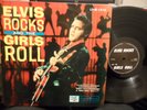 ELVIS PRESLEY ROCKS AND GIRLS ROLL LP RECORD PINK & BLACK NM LPM-1510