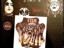 KISS SAME ORIGINAL FRENCH SUPER RARE WITH STICKER AND DECAL AND KISS DRESSES