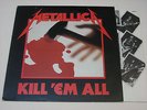 Metallica - Kill 'Em All (Original Music For Nations Vinyl LP-1983 MFN7 + Inner)