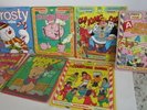 Seven Vintage Peter Pan Children's Records - several songs on each - 45 rpm
