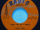 RADIO 120 Bobby Starr/grp orig RARE R&B/DooWop 45 Mint Minus Please Give Me