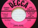 DECCA 29298 Singing Wanderers orig RARE PROMO R&B/DooWop 45 Mint Minus 3 Roses