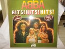 ABBA - HITS   HITS   HITS   - UNIQUE OZ 14 TRK VINYL LP - J&B LABEL