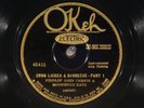 78 RPM --  Fiddlin' John Carson & Moonshine Kate, Okeh 45415,  EE+ Country