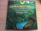 FELIX MENDELSSOHN BARTHOLDY LIEDER OHNE WORTE BARENBOIM 3 X LP ALBUM BOX SET DDM