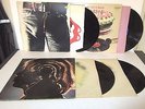 3 Record Albums LP ROLLING STONES Sticky Fingers Hot Rocks Let It Bleed