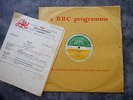 BBC Programme Radio Transcription Bandbeat BBC Bandstand LP Programs 13/87