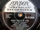Jerry Lee Lewis - Great Balls Of Fire - Mean... - London - /10