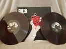 Green Day -  American Idiot hot topic exclusive RED and black swirl vinyl rare