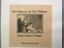 Bill Monroe & Doc Watson Sing Country Songs LP FBN Music Club FBN-210 Mono 1975