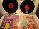 DISNEY CINDERELLA & SNOW WHITE LP Vinyl Records  No Reserve
