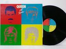 QUEEN Hot Space 1982 NEAR MINT Vinyl LP ELEKTRA E1-60128 DAVID BOWIE