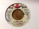 Ellie greenwich-baby/you dont know-original on red bird in vg-
