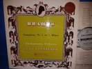 SAX 2262 *BLUE/SILVER* KLEMPERER* BRAHMS SYMPHONY NO.1* PHILHARMONIA* NM