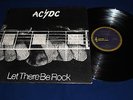 AC/DC Let There Be Rock Blue Label Press Alberts OZ Vinyl LP Record OOP EX