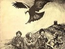 TRAFFIC when the eagle flies LP EX/EX- ILPS 9273 A1U/B1U 1st uk with lyric inner