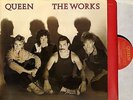 QUEEN the works LP EX/EX- WORK 1 A2/B3 uk with lyric inner emi 1984
