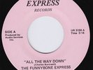 FUNNYBONE EXPRESS All The Way Down ** modern soul 45 disco boogie HEAR