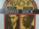 JANOS STARKER / GYORGY SEBOK / BACH / THREE SONATAS FOR CELLO AND PIANO