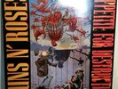 GUNS N ROSES   RARE 1987 STERLING LP   APPETITE FOR DESTRUCTION WITHDRAWN COVER