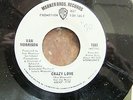 VAN MORRISON – CRAZY LOVE/COME RUNNING –DJ 45 WB 7383-MINT