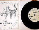 MINT  THE DEF LEPPARD EP RIDE INTO THE SUN OVERTURE ROCKS OFF BLUDGEON 7