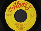 LOU CHRISTIE: Close Your Eyes / Funny Thing 45 (playable warp) Oldies