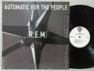 R.E.M. AUTOMATIC FOR THE PEOPLE 1992 LP PICTURE W/INSERT NM-   NM Hairline Promo