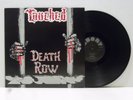 TOUCHED DEATH ROW LP RARE ORIG. 1986 U.K. EBONY LABEL IMPORT NWOBHM SAXON